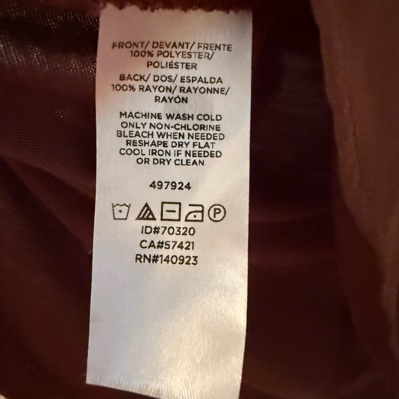 Loft Outlet | Brown Sleeveless Top | Size XS - Picture 4 of 6